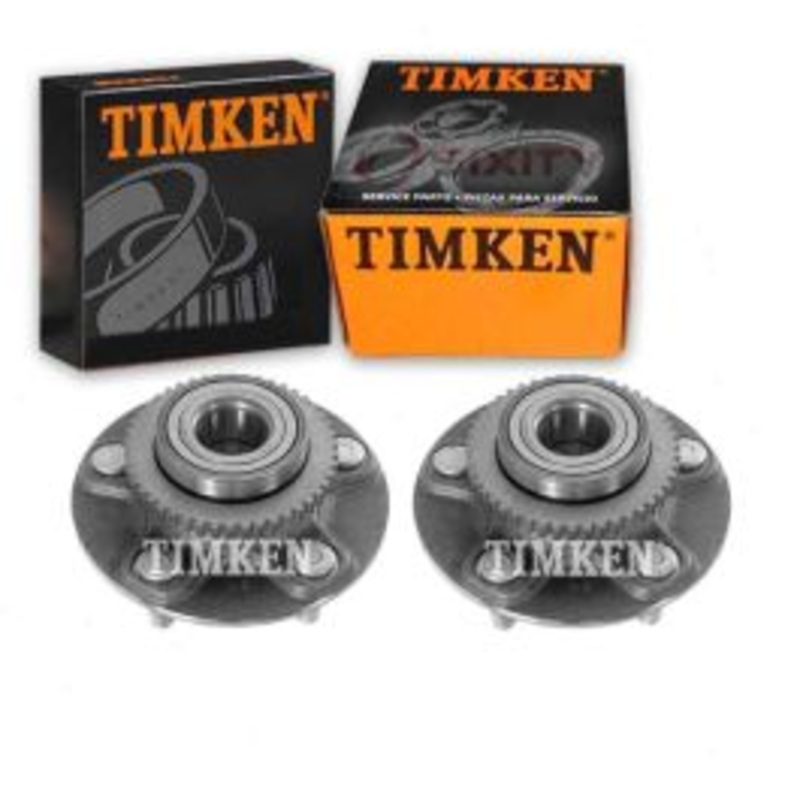 2 pc Timken Rear Wheel Bearing Hub Assemblys for 2010-2017 Chevrolet Equinox