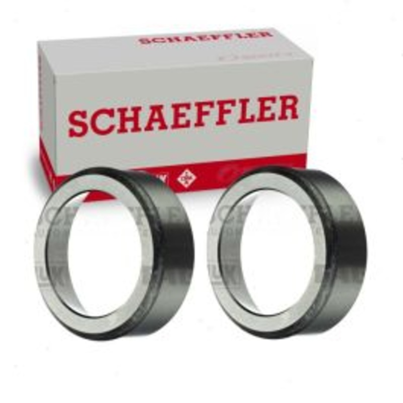 2 pc Schaeffler Front Inner Wheel Bearing Races for 1978-1981 Dodge D450