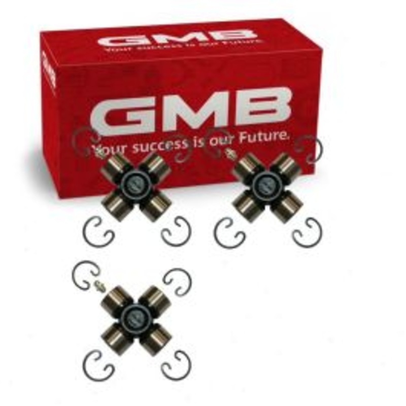 3 pc GMB Rear Shaft All Universal Joints for 1991-1993 Eagle 2000 GTX
