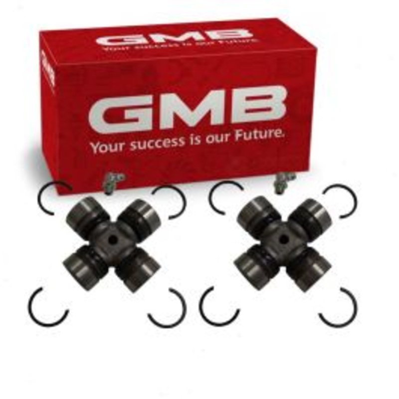 2 pc GMB Front Shaft All Universal Joints for 2010-2018 Lexus GX460