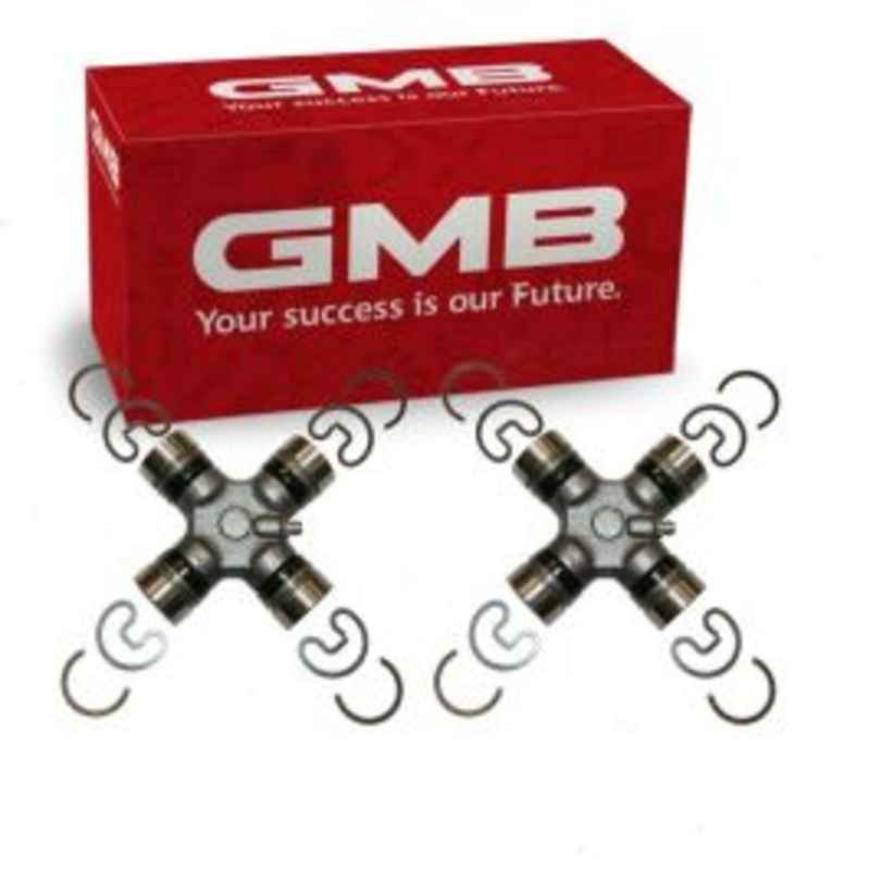 2 pc GMB Rear Shaft All Universal Joints for 1997-2010 Mercury Mountaineer