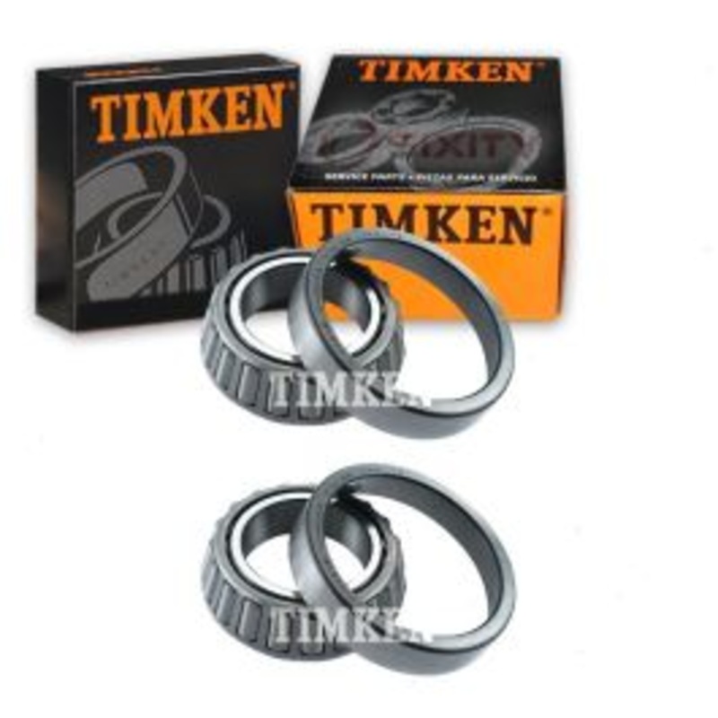 2 pc Timken Front Inner Wheel Bearing and Race Sets for 1965-1973 Jeep J-2500