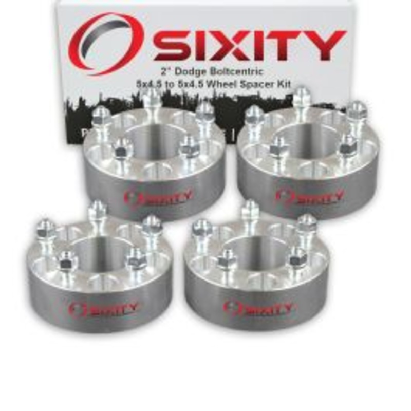 Sixity 4 pc 2" Thick Wheel Spacers - Dodge Stratus Caravan - 5x4.5