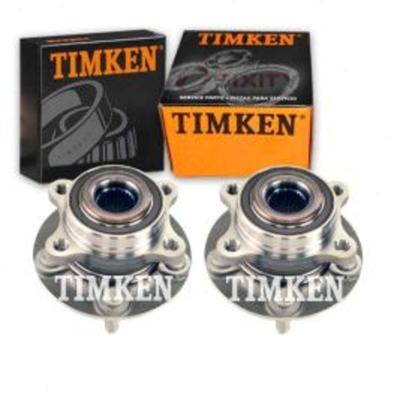 2 pc Timken Front Wheel Bearing Hub Assemblys for 2013-2018 Ford Fusion