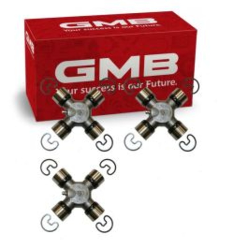 3 pc GMB Rear Shaft All Universal Joints for 1970-1974 GMC P15 P1500 Van