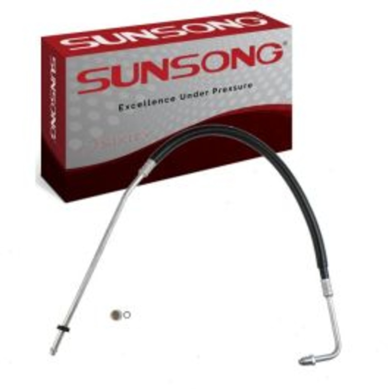 Sunsong Inlet Upper Engine Oil Cooler Hose Assembly for 1996-1999 Chevrolet K1500