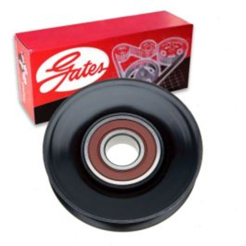 Gates DriveAlign Drive Belt Idler Pulley for 1989-1993 Ford Festiva 1.3L L4