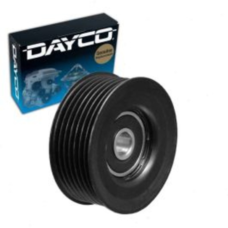 Dayco Grooved Pulley Drive Belt Idler Pulley for 2014-2017 Infiniti QX50