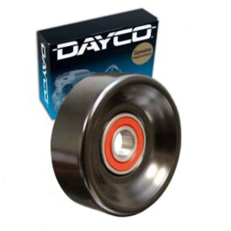 Dayco Alternator Water Pump Power Steering Drive Belt Idler Pulley for 1999-2004 GMC Sierra 2500 5.3L 6.0L V8