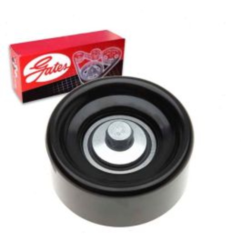 Gates DriveAlign Power Steering Bracket Drive Belt Idler Pulley for 2008-2010 Ford F-350 Super Duty 6.4L V8
