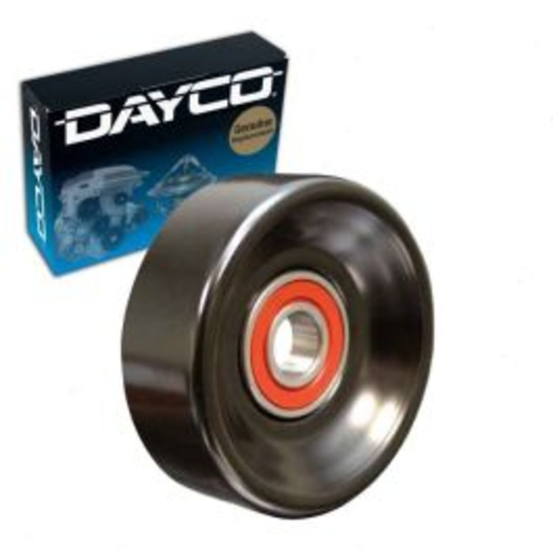Dayco Alternator Water Pump Power Steering Drive Belt Idler Pulley for 2003-2008 Hummer H2 6.2L V8