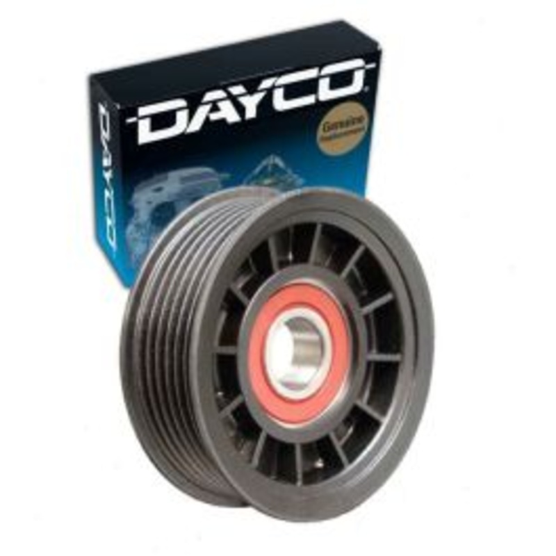 Dayco Alternator Water Pump Power Steering Drive Belt Tensioner Pulley for 2000-2008 Chevrolet Suburban 1500 5.3L 6.0L V8
