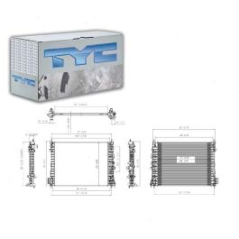 TYC Radiator for 2015 Chevrolet Trax 1.8L L4