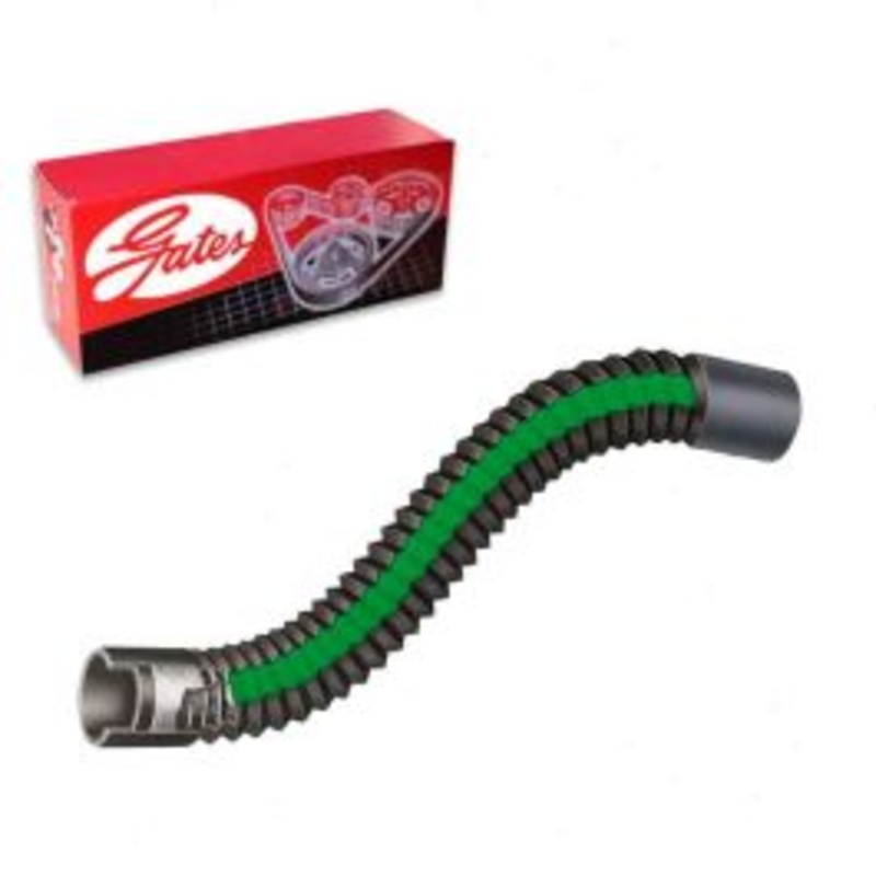 Gates Green Stripe Vulco-Flex Lower Radiator Coolant Hose for 1958 Mercury Voyager 6.3L 7.0L V8