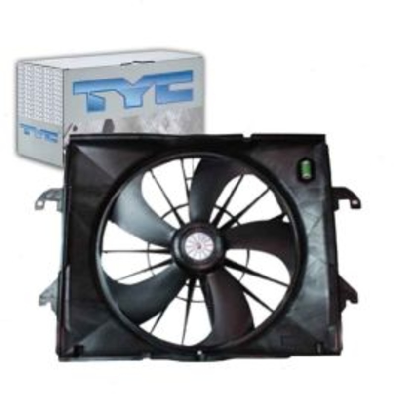 TYC Dual Radiator & Condenser Fan Assembly for 2012 Ram 1500 3.7L V6