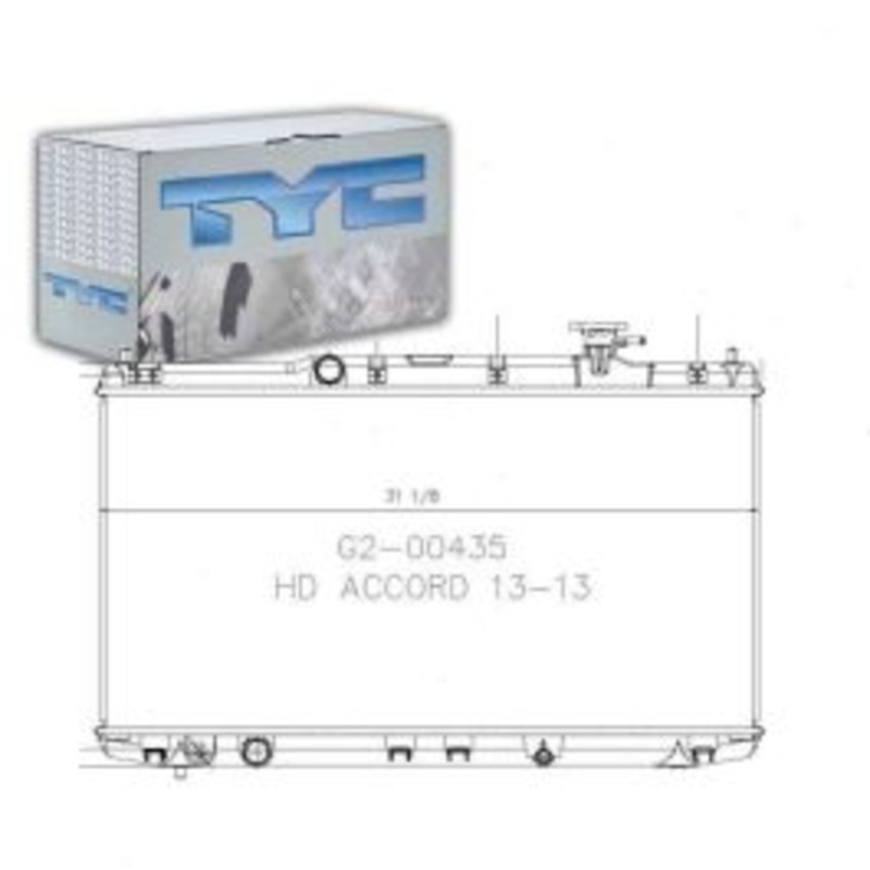 TYC 13363 Radiator Assembly