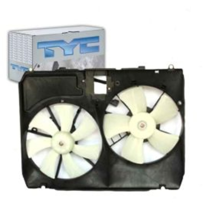TYC 621110 Dual Radiator & Condenser Fan Assembly