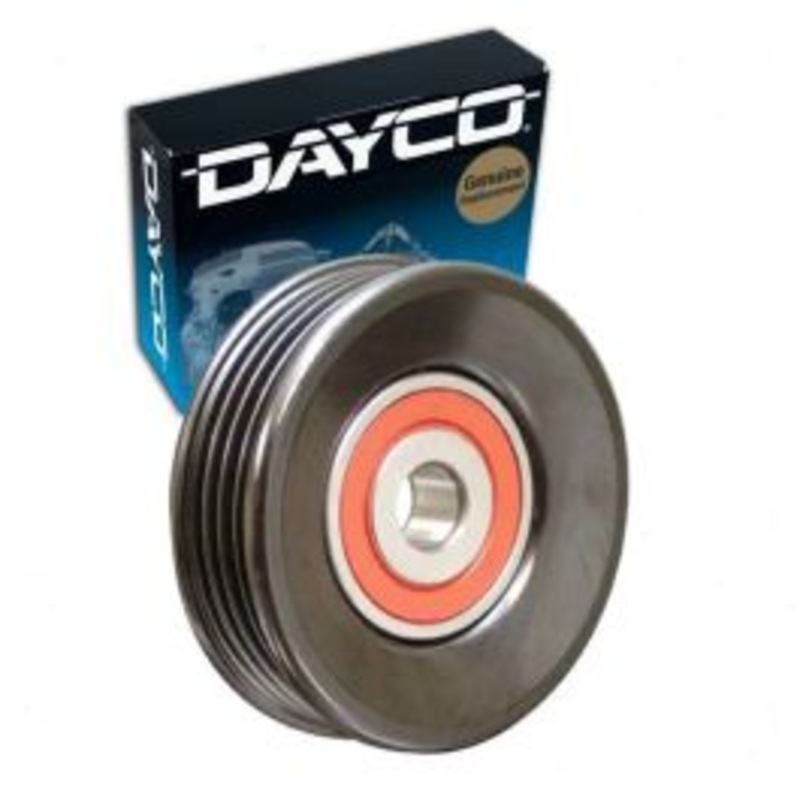 Dayco Drive Belt Idler Pulley for 1989-1992 Toyota Cressida