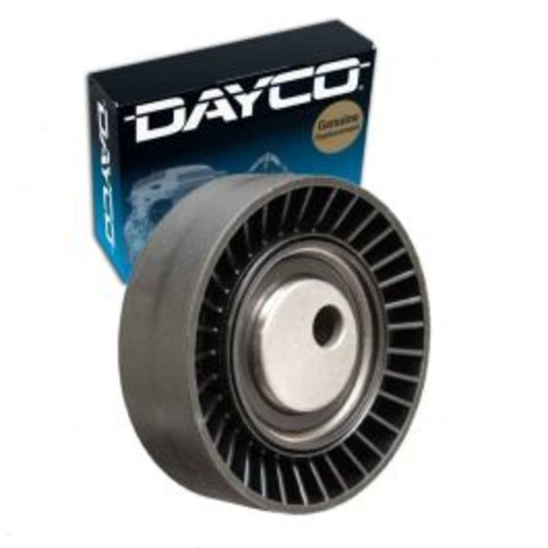Dayco Alternator Power Steering Drive Belt Idler Pulley for 2001-2002 BMW X5 3.0L L6