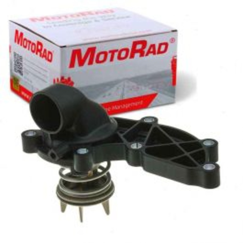 MotoRad Engine Coolant Thermostat for 2014-2017 Audi SQ5