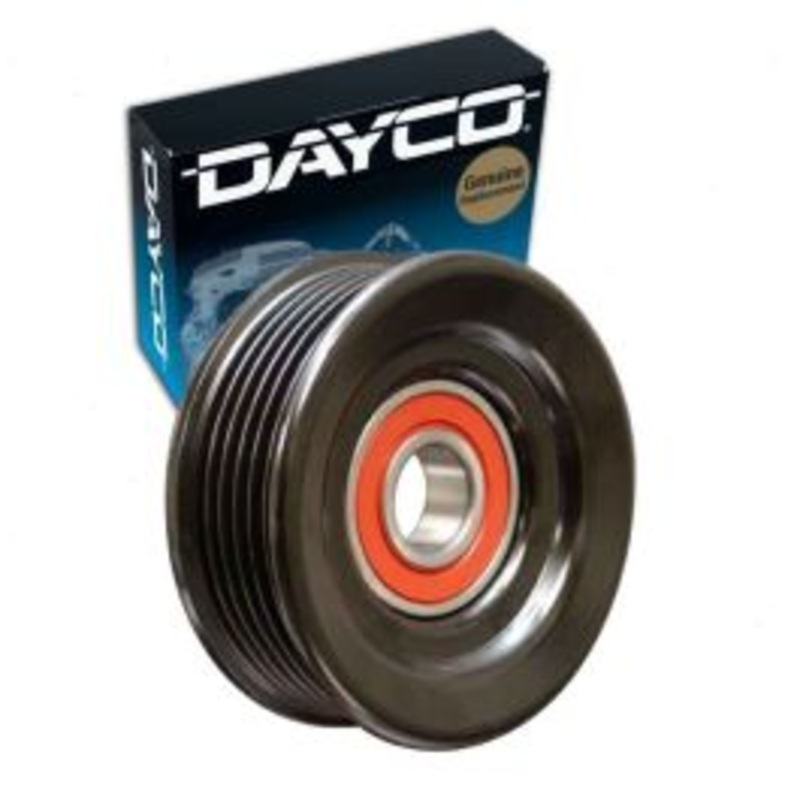 Dayco Grooved Pulley Drive Belt Tensioner Pulley for 2004 Ford F-150 Heritage 4.2L V6