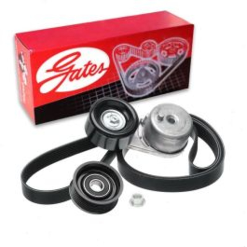 Gates Complete Serpentine Belt Drive Component Kit for 2005-2015 Nissan Xterra 4.0L V6