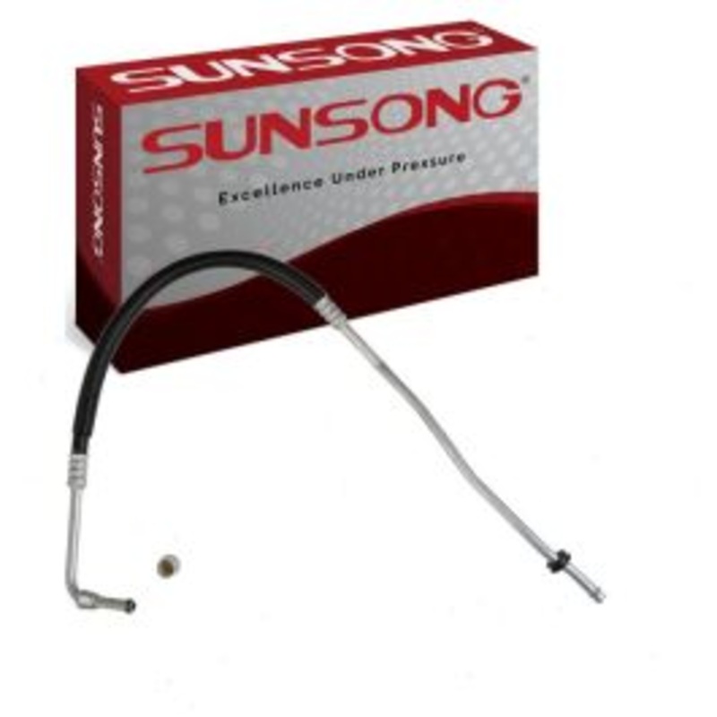 Sunsong Outlet Lower Engine Oil Cooler Hose Assembly for 1996-1999 Chevrolet K2500