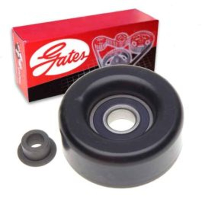 Gates DriveAlign Drive Belt Idler Pulley for 2005 Dodge Ram 1500 8.3L V10