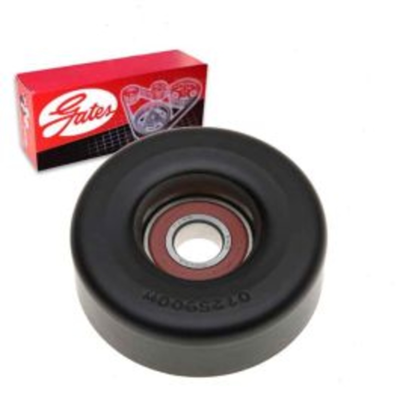Gates DriveAlign Drive Belt Idler Pulley for 1992-1994 Chevrolet C2500 Suburban 7.4L V8