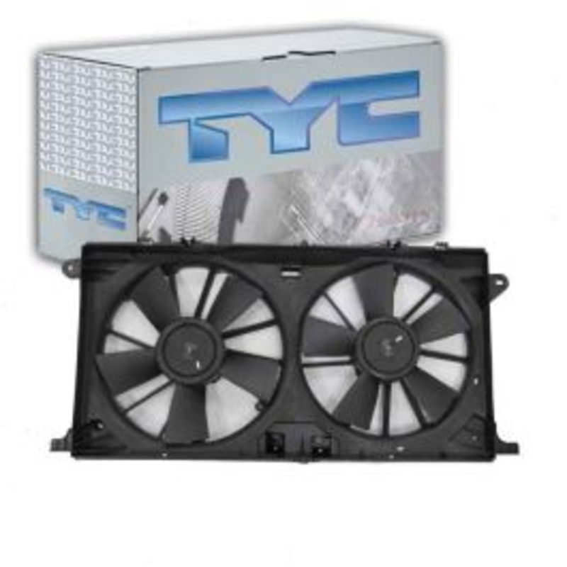 TYC Dual Radiator & Condenser Fan Assembly for 2015-2020 Ford F-150