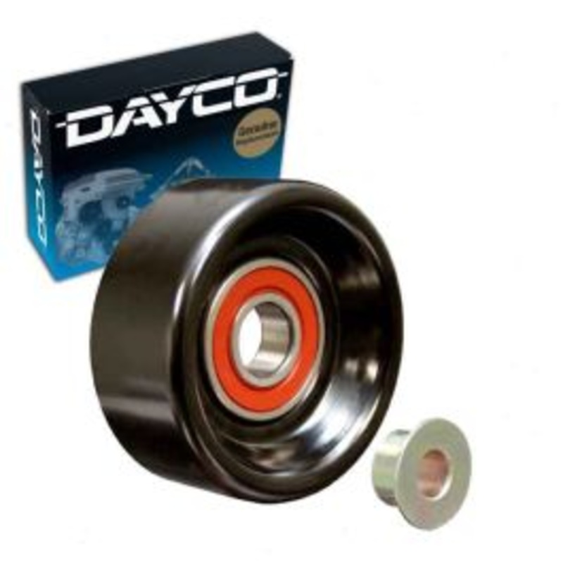Dayco Smooth Pulley Drive Belt Idler Pulley for 2003-2006 Jeep TJ 2.4L L4