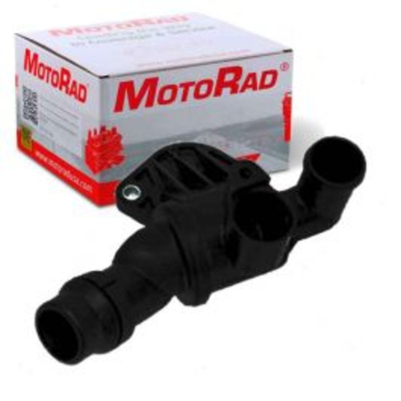 MotoRad Engine Coolant Thermostat for 2009-2014 Audi TT Quattro