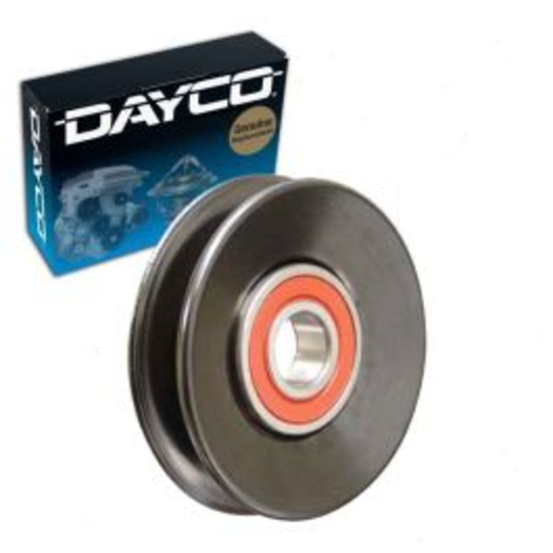 Dayco AC Drive Belt Idler Pulley for 1986 Buick Century 2.5L L4