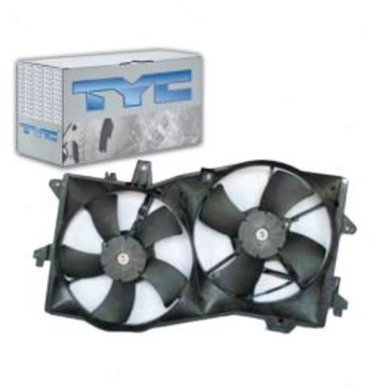 TYC Dual Radiator & Condenser Fan Assembly for 2002-2006 Mazda MPV