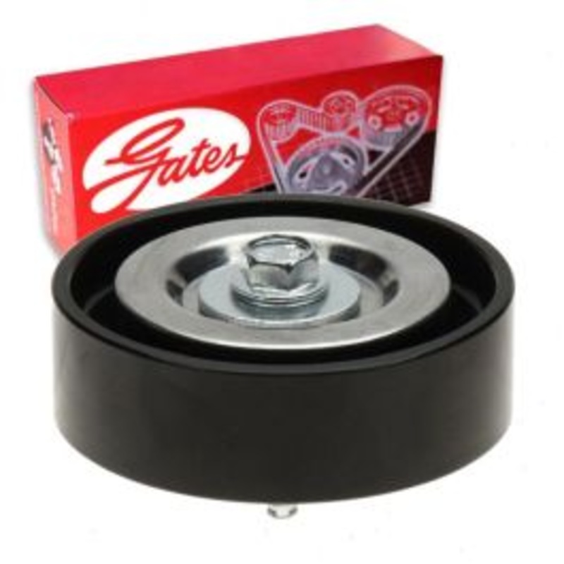 Gates DriveAlign Drive Belt Idler Pulley for 2013-2020 Ford Fusion 2.0L 2.5L L4