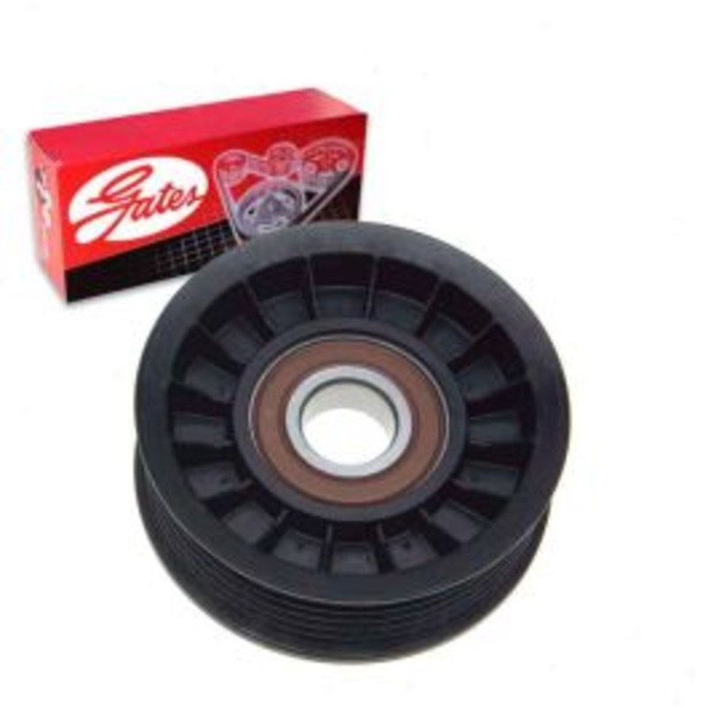 Gates DriveAlign Drive Belt Idler Pulley for 1995 GMC C2500 7.4L V8