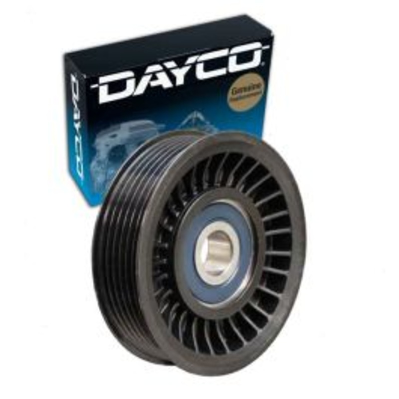Dayco Grooved Pulley Drive Belt Idler Pulley for 2003-2013 Lincoln Navigator