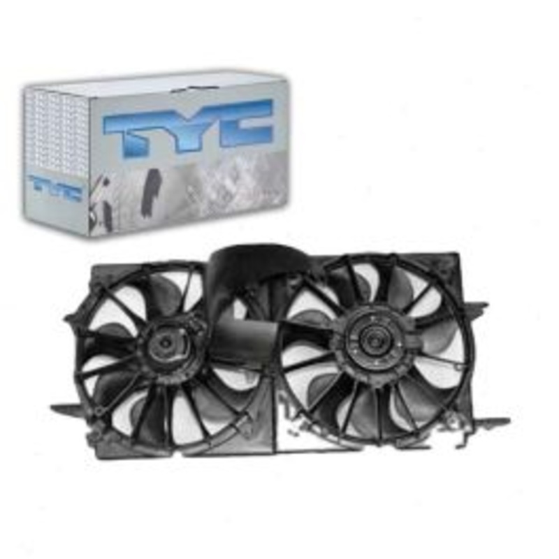 TYC 620090 Dual Radiator & Condenser Fan Assembly