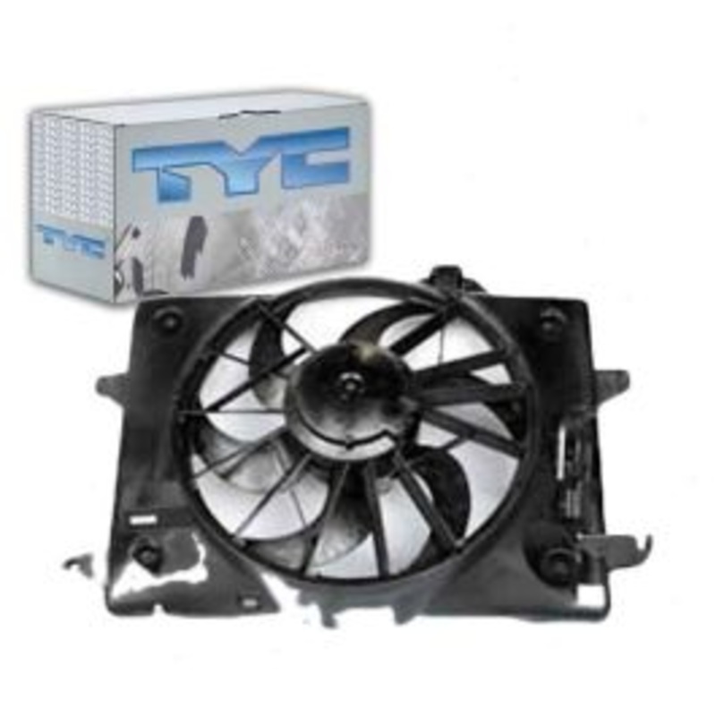TYC 620260 Dual Radiator & Condenser Fan Assembly