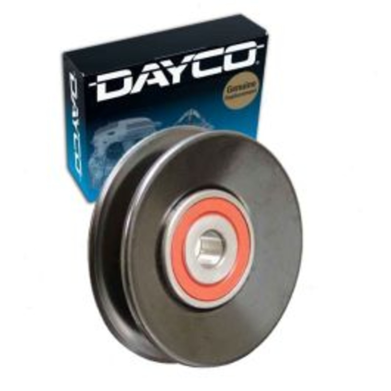 Dayco AC Drive Belt Idler Pulley for 1990 Plymouth Laser 1.8L L4