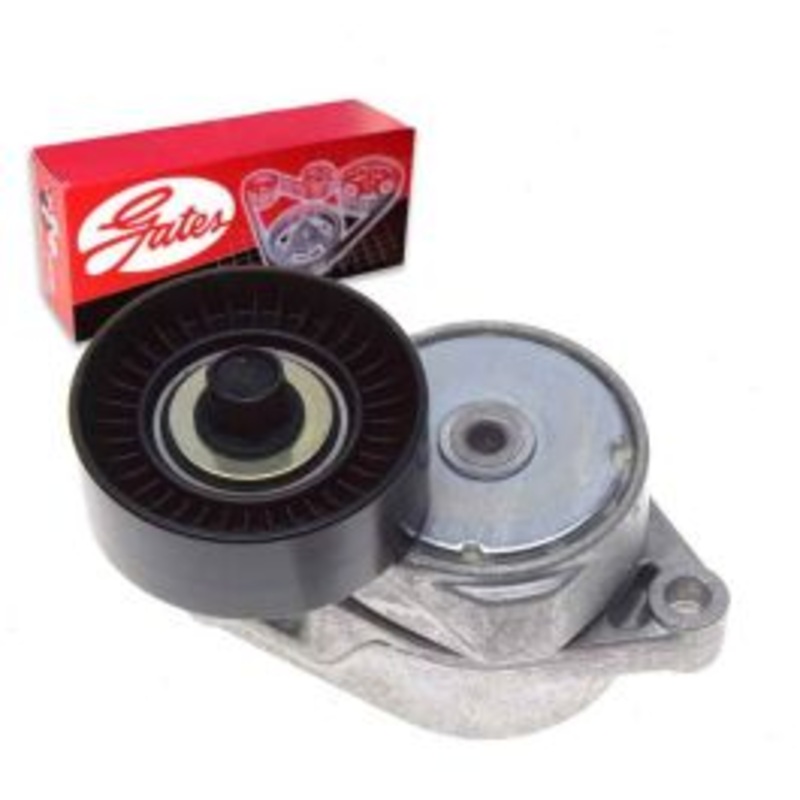 Gates DriveAlign Alternator Power Steering Water Pump Drive Belt Tensioner Assembly for 1997-2000 BMW 328i 2.8L L6