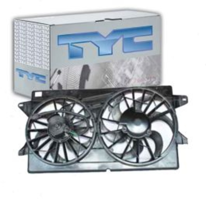 TYC Dual Radiator & Condenser Fan Assembly for 2004-2007 Ford Freestar 3.9L 4.2L V6