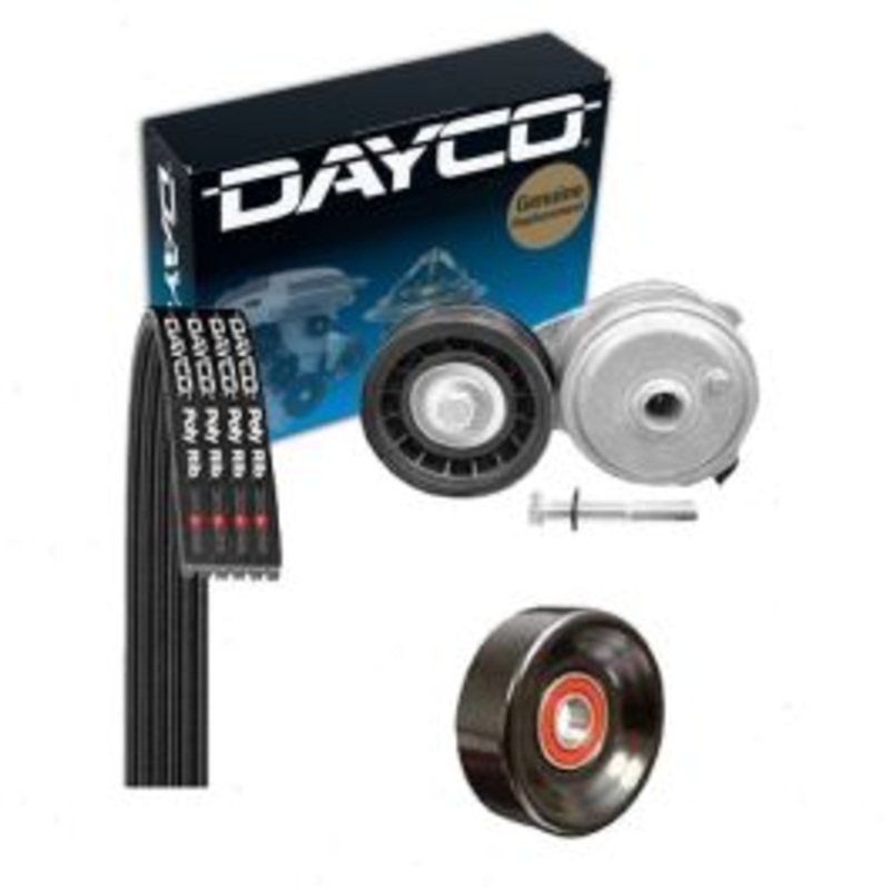 Dayco Main Drive Serpentine Belt Drive Component Kit for 1996-1999 GMC K2500 Suburban 5.7L V8