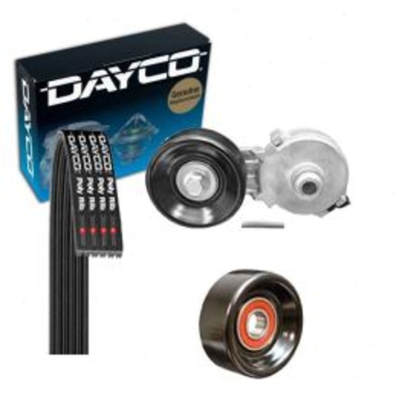 Dayco Main Drive Serpentine Belt Drive Component Kit for 1992-1995 Chevrolet C1500 Suburban 5.7L V8