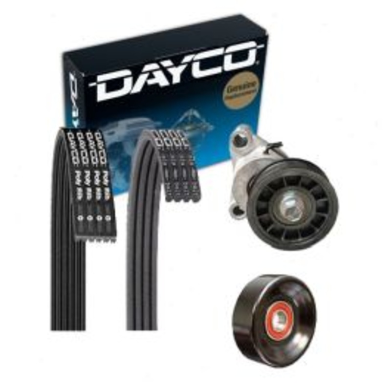 Dayco Main Drive Serpentine Belt Drive Component Kit for 2009-2012 Chevrolet Colorado 5.3L V8