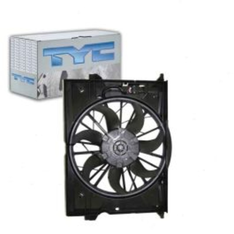 TYC 621510 Dual Radiator & Condenser Fan Assembly