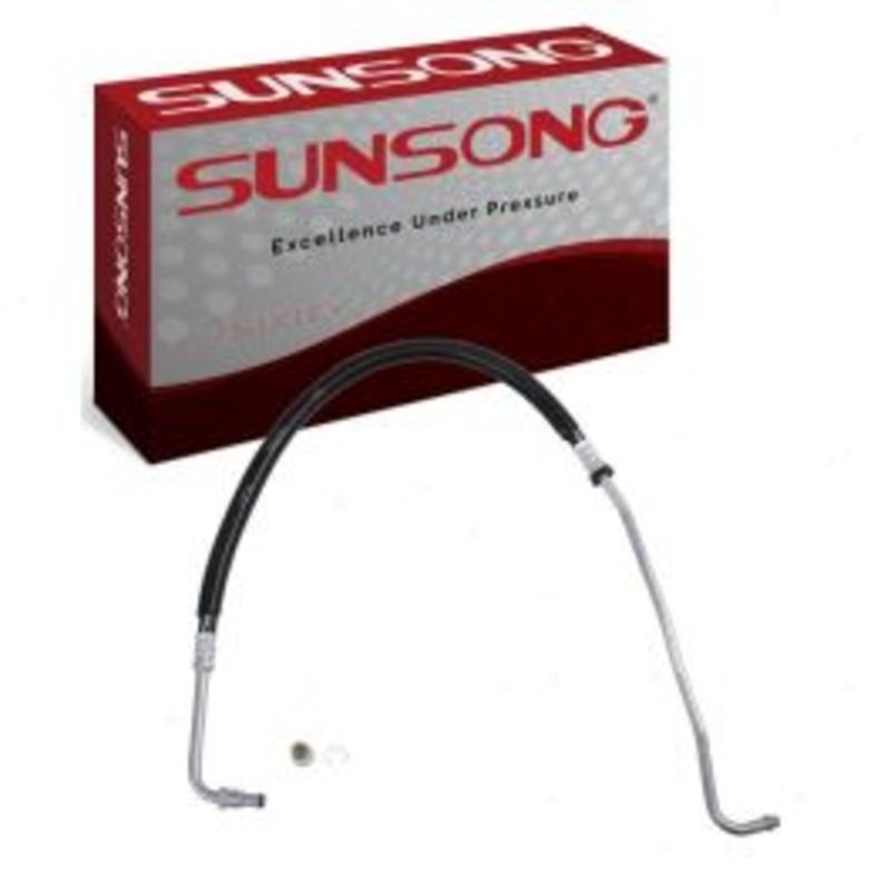 Sunsong Outlet Upper Engine Oil Cooler Hose Assembly for 1996-2000 Chevrolet C3500