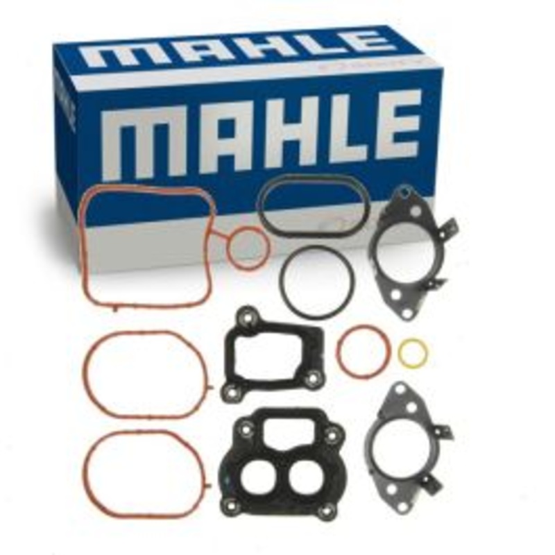 MAHLE Coolant Crossover Pipe Mounting Set for 2011-2019 Ford D Duty F-250 F-350 F-450 F-550 Super 6.7L V8