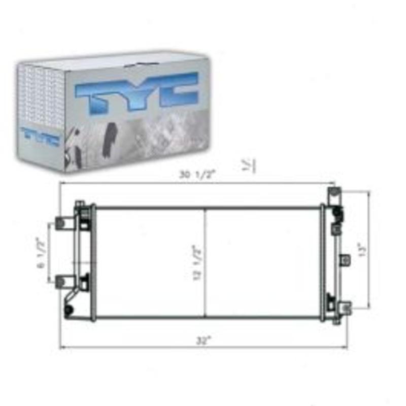 TYC Radiator for 2013-2015 Nissan Leaf
