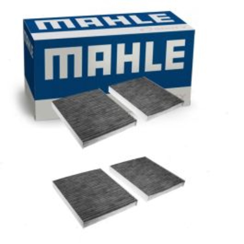 2 pc MAHLE LAK Cabin Air Filters for 2016 BMW Alpina B6 Gran Coupe
